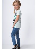 Denim pants with holes NDZ516 - Online store - Boutique